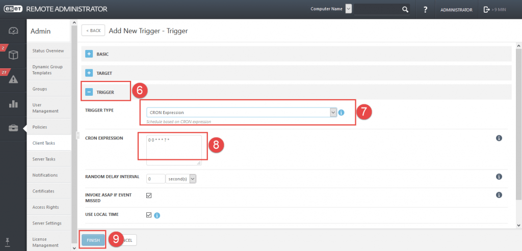 Eset mirror tool настройка